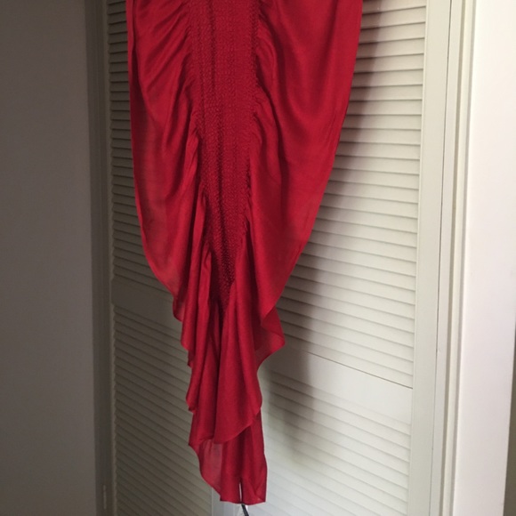 Portmans Deep Red Acrylic Scarf NWOT - Picture 13 of 15